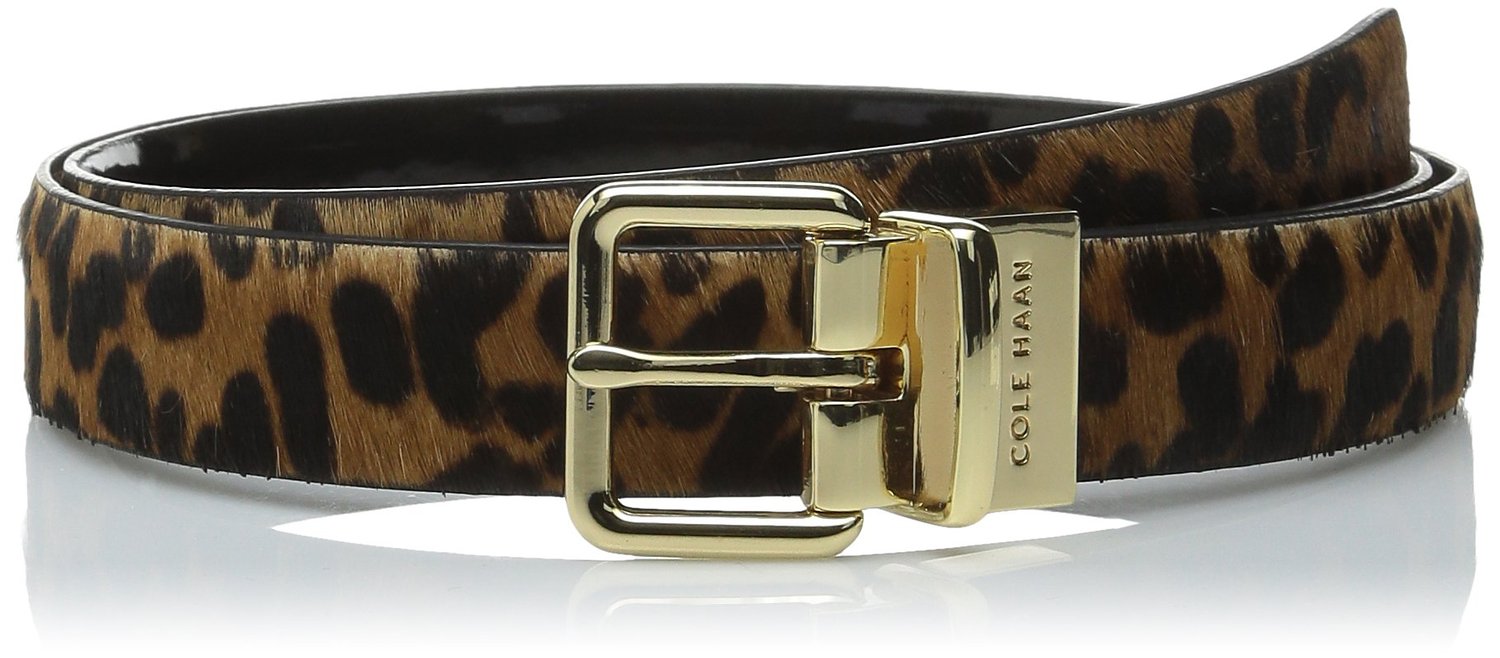Ladies Fashion Leopard Animal Print Belt